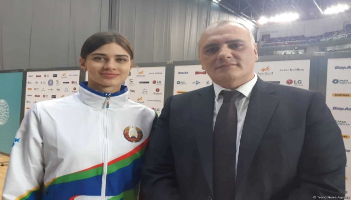 Белорусская гимнастка стала лицом азербайджанского бренда SmartScoring