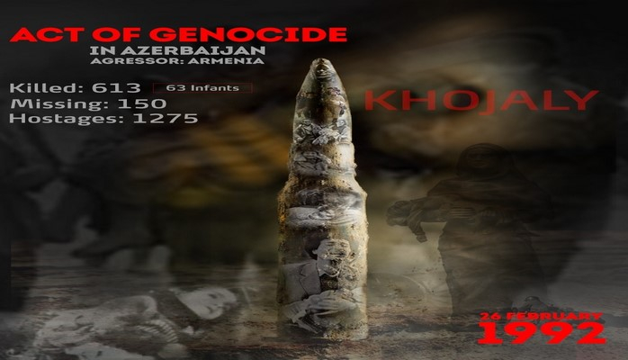 Со дня совершенного армянами геноцида в Ходжалы прошло 27 лет