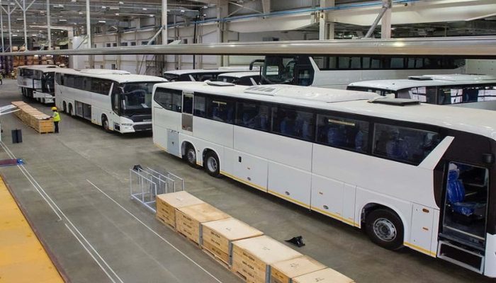 Азербайджан впервые произведет автобусы в этом году