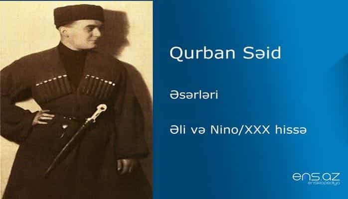 Qurban Səid - Əli və Nino/XXX hissə