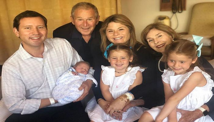 Джордж Буш-младший стал дедушкой в третий раз