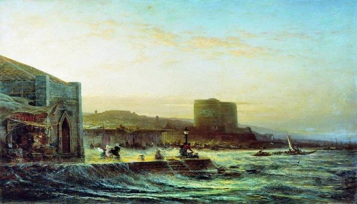 Баку 1861 года в картинах А.П. Боголюбова (10 ФОТО)