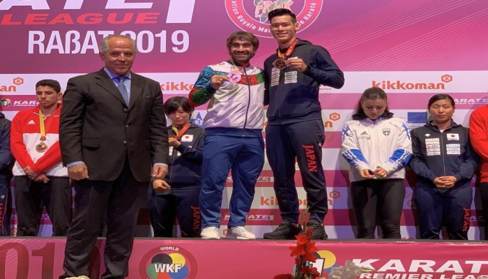 Rafael Ağayev Rabatda bürünc medal qazandı