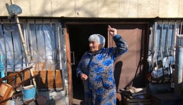 70 yaşlı erməni qadın Arayik Arutyunyanın unu gizlətməyindən DANIŞDI - VİDEO