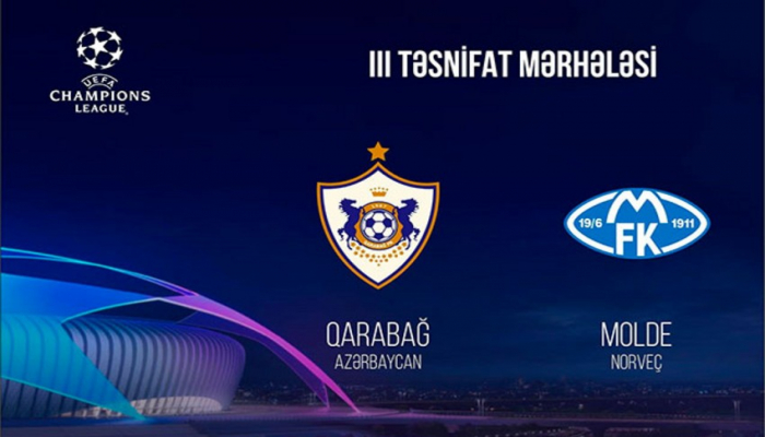 Лига чемпионов: "Карабах" против "Мольде"