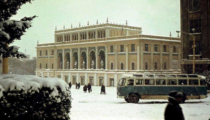 Снег в Баку первой половины ХХ века (ФОТО)