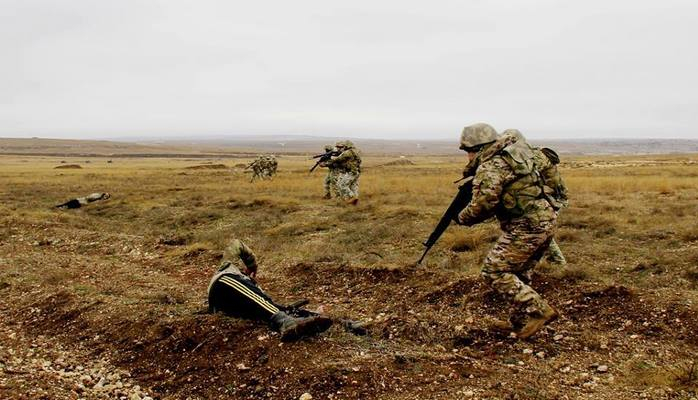 Завершились совместные военные учения Азербайджана, Турции и Грузии