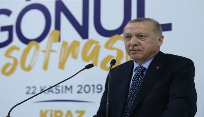 Ərdoğan: 'Türkiyə Suriyanın şimalında terror dövlətinin yaradılmasına imkan vermədi'