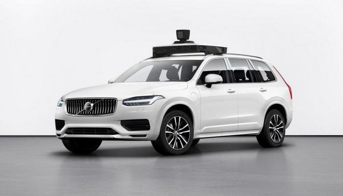Uber представила самоуправляемый автомобиль Volvo нового поколения