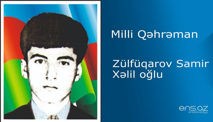 Samir Zülfüqarov Xəlil oğlu