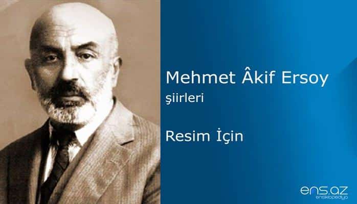 Mehmet Akif Ersoy - Resim İçin