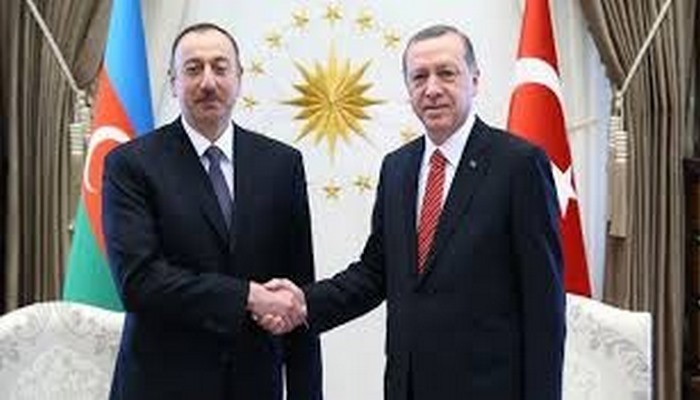 Azerbaycan Cumhurbaşkanı Aliyev'den Bakü'nün kurtuluşunun 102. yıldönümünü dolayısıyla Erdoğan'a...
