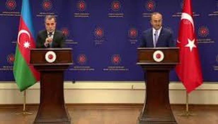 Azerbaycan Dışişleri Bakanı Bayramov, mevkidaşı Çavuşoğlu ile ortak basın toplantısında konuştu: