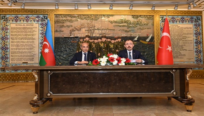 Azərbaycanla Türkiyə arasında “Preferensial Ticarət Sazişi”nə dəyişiklik haqqında Protokol” imzalanıb