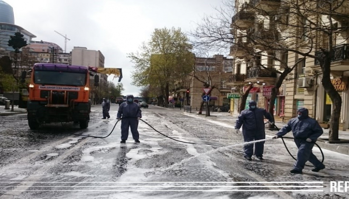 В Баку проведут усиленные дезинфекционные работы