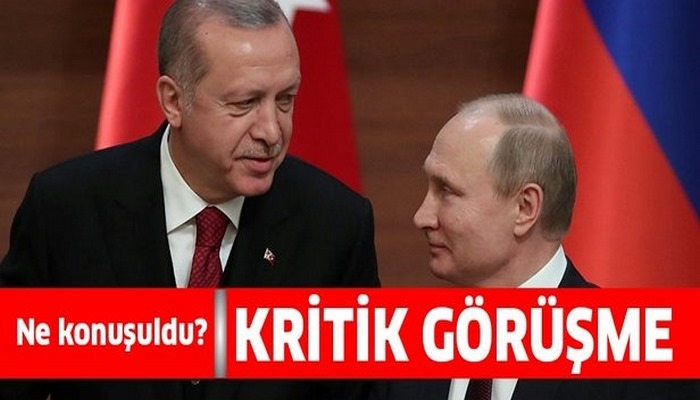 Başkan Erdoğan Vladimir Putin ile görüştü