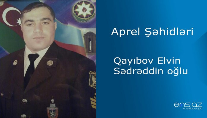 Elvin Qayıbov Sədrəddin oğlu