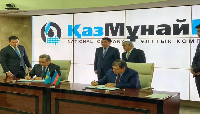 Qazaxıstanın qazma qurğusunun “Caspian Drilling Company”nin idarəçiliyinə verilməsinə dair müqavilə imzalanıb
