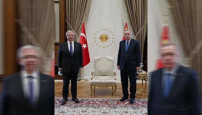 Cumhurbaşkanı Erdoğan, Yavaş ile 'Ankara'yı görüştü