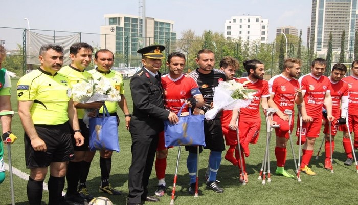 TSK Ampute takımı, Bursa’yı 5-0 yendi
