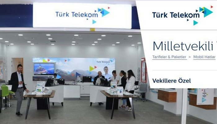Türk Telekom’un dikkat çeken Milletvekili tarifesi!Türk Telekom’un dikkat çeken Milletvekili tarifesi!