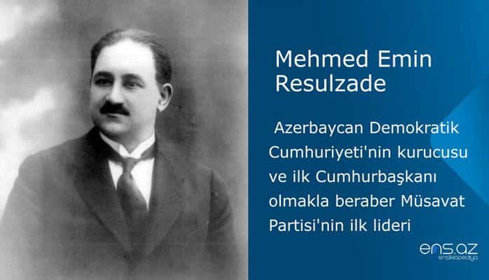 Mehmed Emin Resulzade