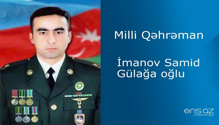 Samid İmanov Gülağa oğlu