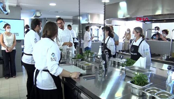 İSTANBUL İtalyan şef Danilo'dan geleceğin şeflerine mutfak tüyoları