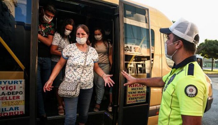 İstanbul’da toplu taşıma araçlarına koronavirüs denetimi