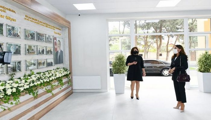Mehriban Əliyeva Bakıda Uşaq İncəsənət Məktəbinin yeni binasının açılışında iştirak etdi