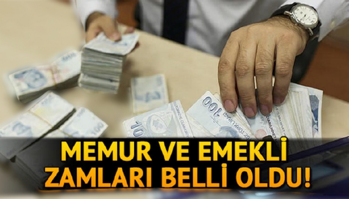 Memur ve emekli zammı açıklandı! 2021 Memur ve emekli maaşları ne kadar oldu?