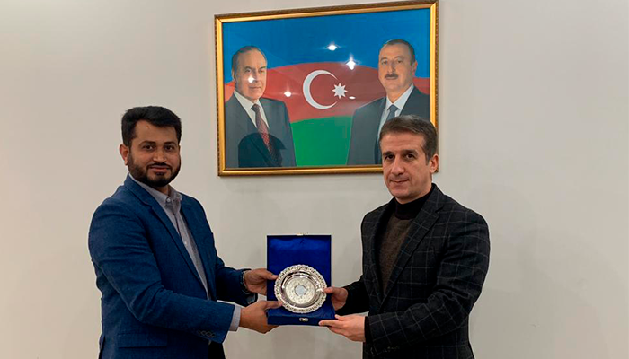 Mr. Rafique Ahmed DG, THSI met with Ambassidor of Azerbaijan in Pakistan.