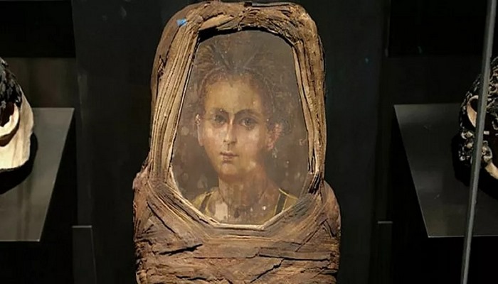 'Mumya portresi'yle teknoloji birleşti, Mısırlı çocuğun yüzü ortaya çıktı