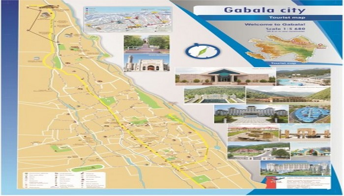 Под руководством декана БГУ подготовлены туристические карты Габалы