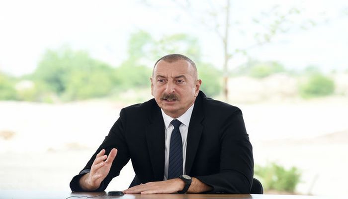 Prezident: “Bizim müharibəmiz faşist Ermənistan dövlətinə qarşı deyildi, müharibəmiz faşizm əleyhinə idi”