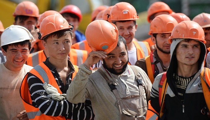 Rusya’da, göçmen işçiler zor durumda